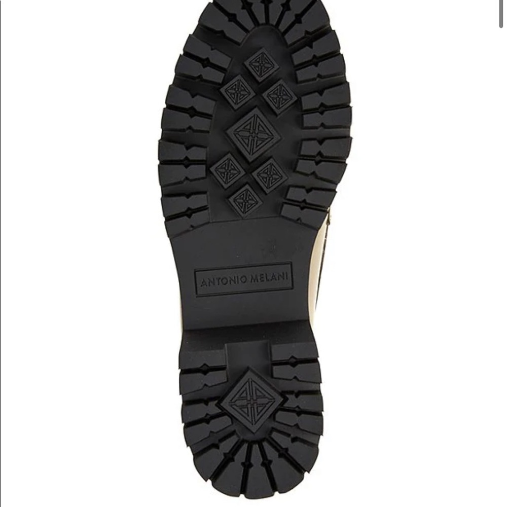 Antonio Melani Arrllo Leather Lug Sole Loafers - Picture 8 of 8